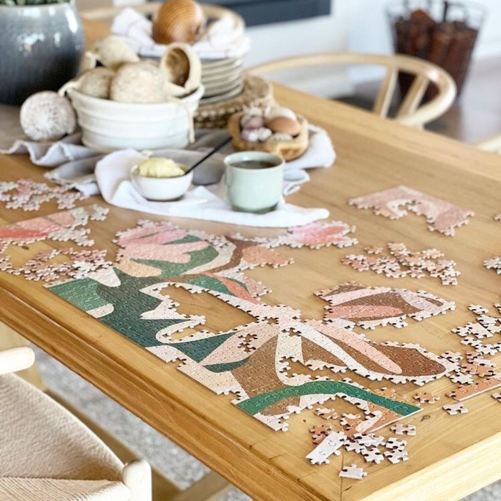 Flowerbed Kimmy Hogan Art 1000 Piece Jigsaw Puzzle Journey of Something - Picture 4 of 11